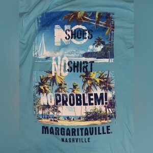 NWOT Margaritaville NASHVILLE Blue Tee